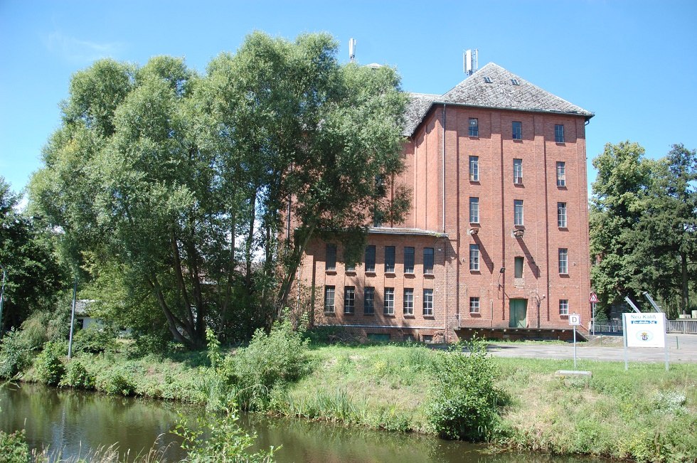 In 1851 the mill was extended by a granary. // © Gabriele Skorupski In 1851 the mill was extended by a granary. // © Gabriele Skorupski