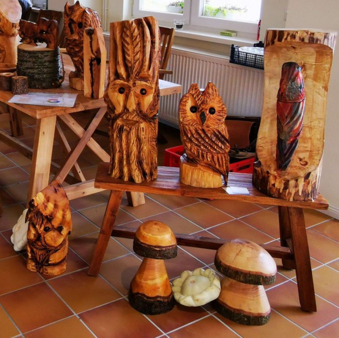 Houtsnijwerk, © Ostseemühle Houtsnijwerk, © Ostseemühle