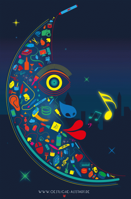 Logo Rostocker Kunstnacht // &copy; Altstadtverein Rostock