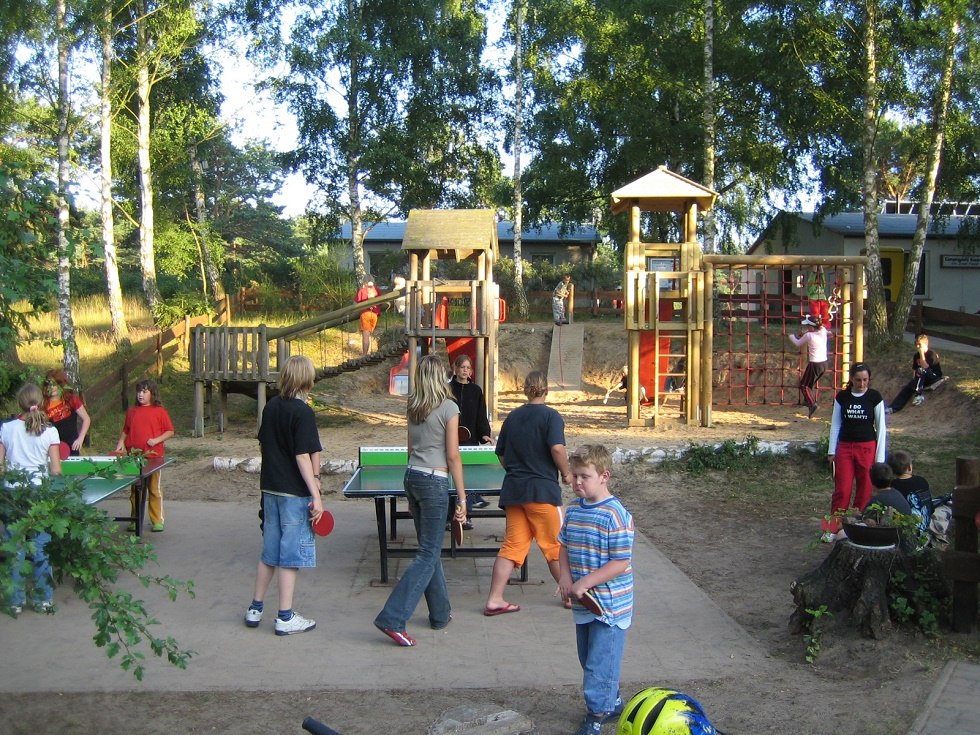 Plac zabaw // &copy; Campingplatz Am Sandfeld