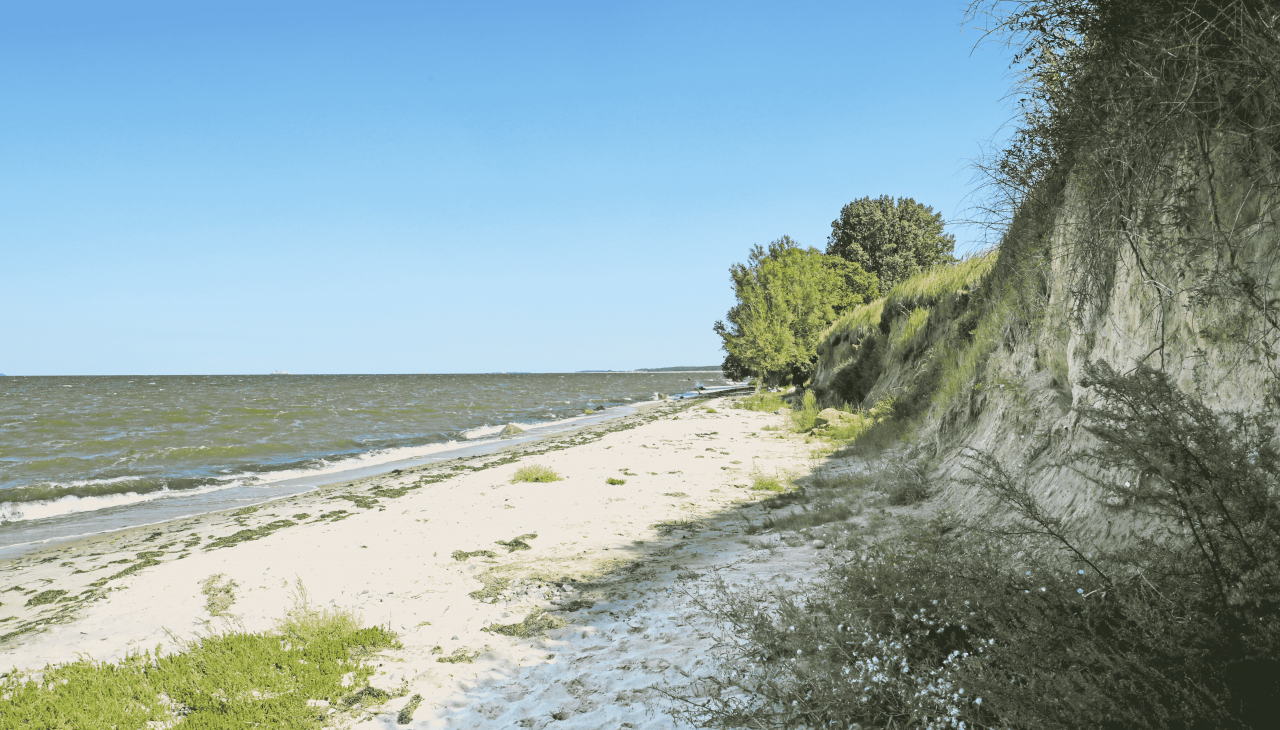 Piaszczysta plaża, © TMV/Gohlke