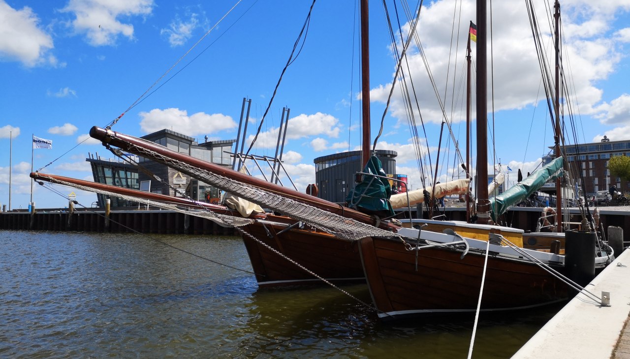 Zicht op de stuurhut in de stadshaven van Barth, © Stadt Barth, Paszehr Zicht op de stuurhut in de stadshaven van Barth, © Stadt Barth, Paszehr