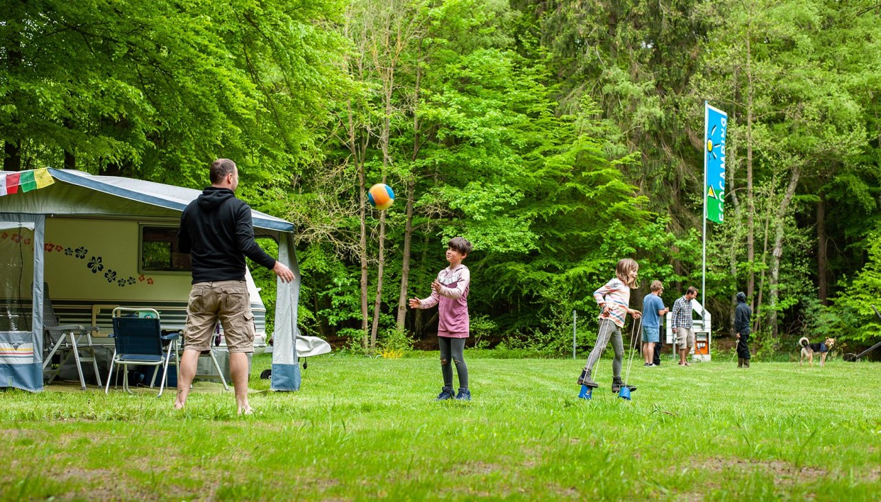 Ruimte voor tenten en campers, © Heike Eickholt Ruimte voor tenten en campers, © Heike Eickholt