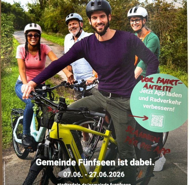 Lasst und gemeinsam etwas bewegen // © Stadtradeln Lasst und gemeinsam etwas bewegen // © Stadtradeln