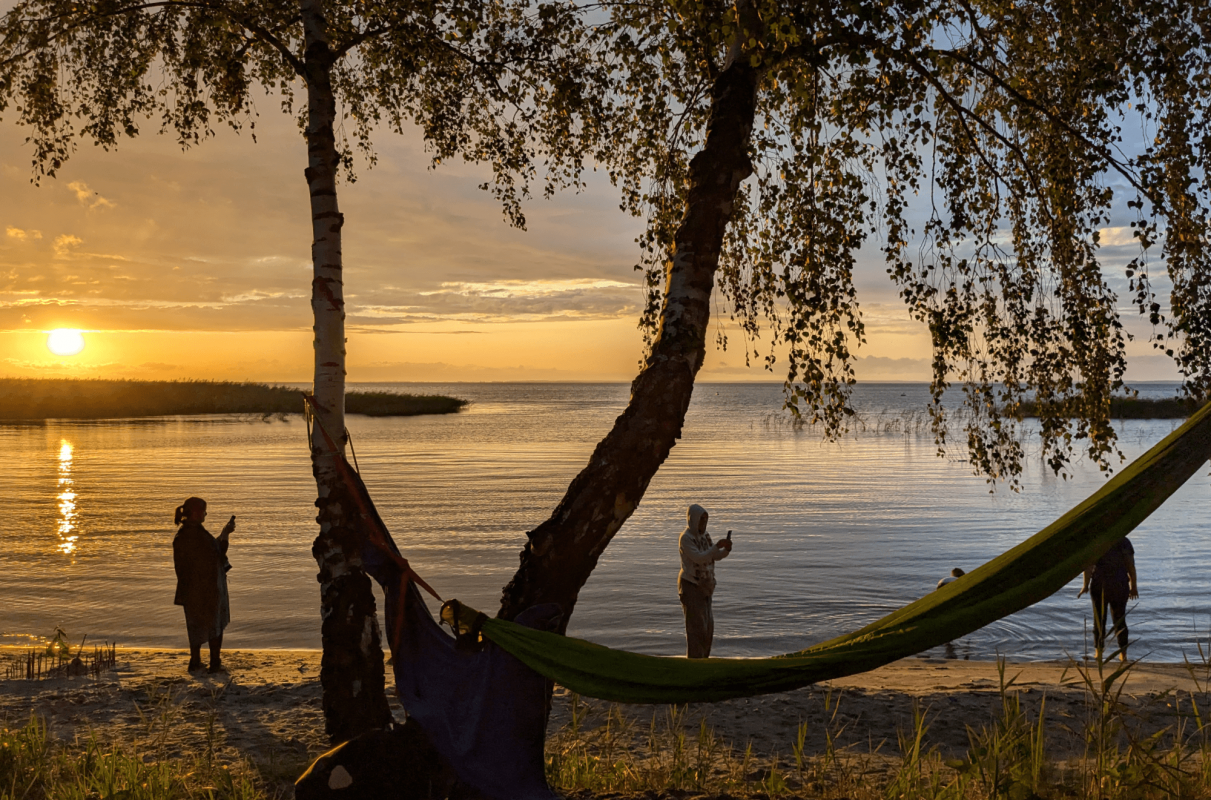 Finding peace again and again. // &copy; Musik & Stille Festival - G&ouml;tz Rausch
