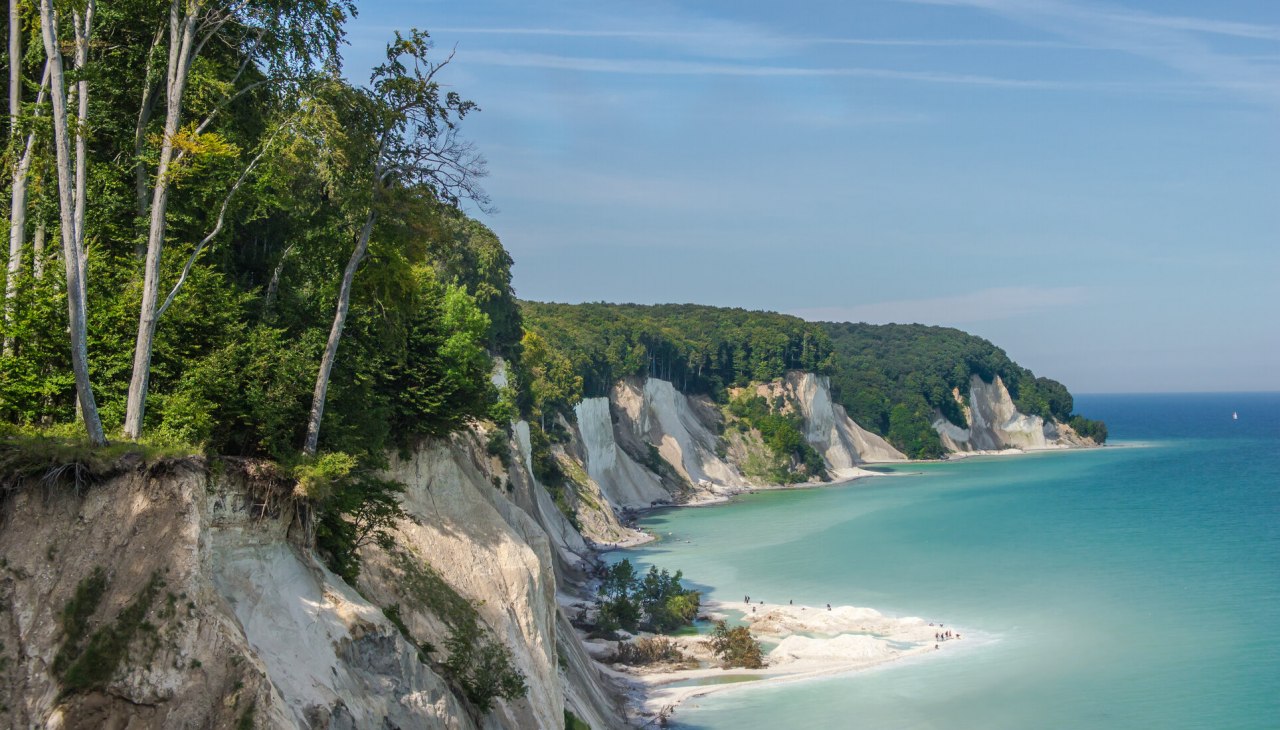Krijtrotsen in het Nationaal Park Jasmund, &copy; TMV/L&uuml;ck