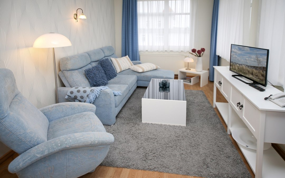 cozy living room in the apartment house Monika, © Anke Schultz