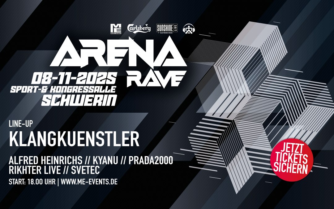 ARENA RAVE SCHWERIN, © Music Eggert GmbH