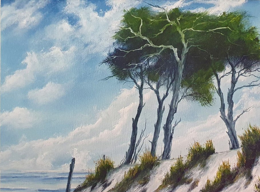 Kurs malowania według Boba Rossa, &copy; Uwe Rieger