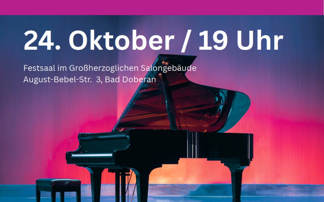 Piano recital 24.10.2025, © TI Bad DOberan
