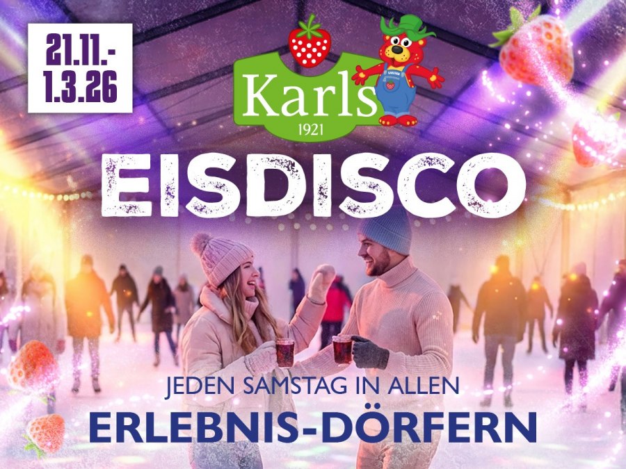 ice skatingbaheisdisco2026, &copy; Karls Markt OHG