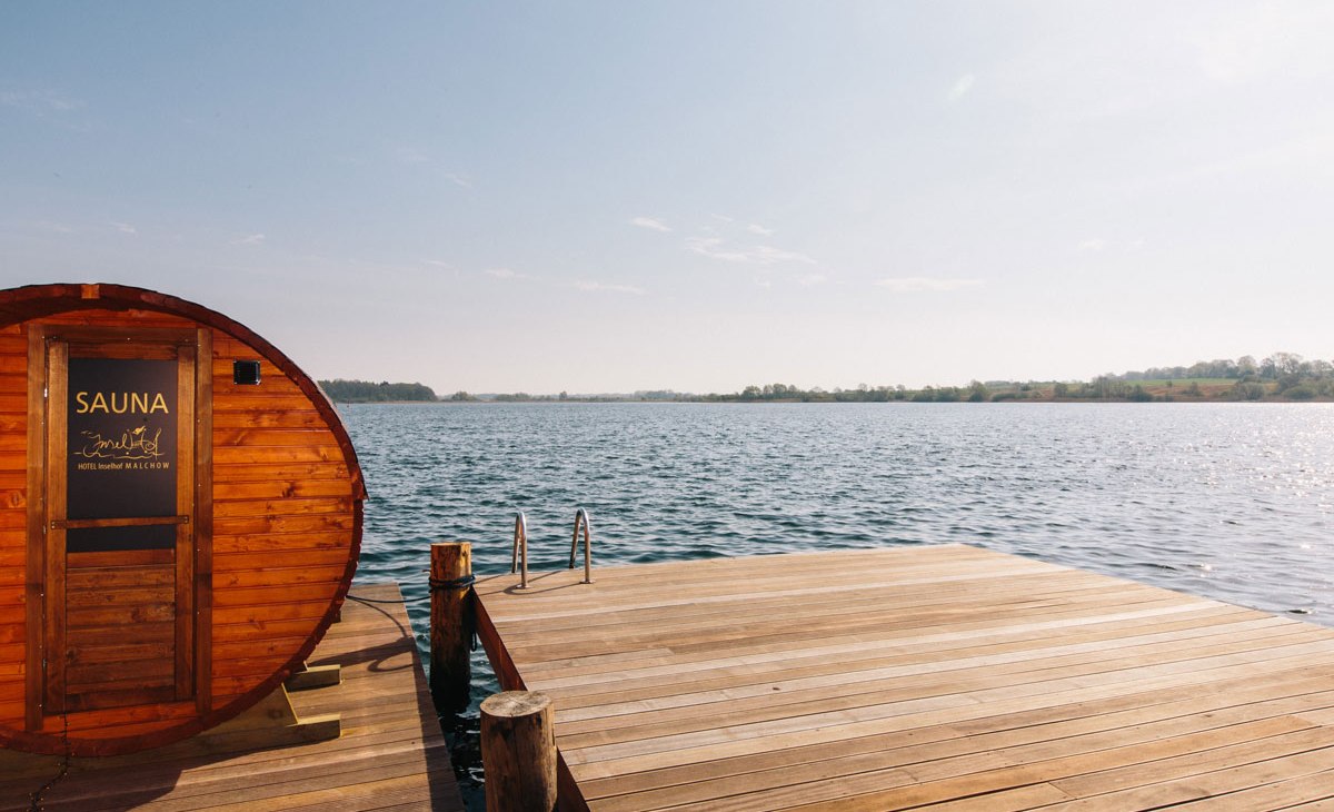 The sauna barrel, &copy; Hotel Inselhof Malchow
