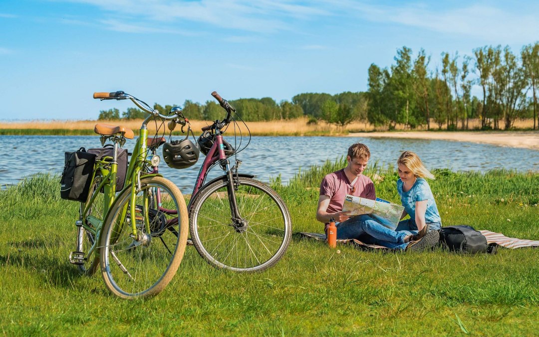 Uitwaaien op het strand bij Mönkebude, © TMV/Tiemann