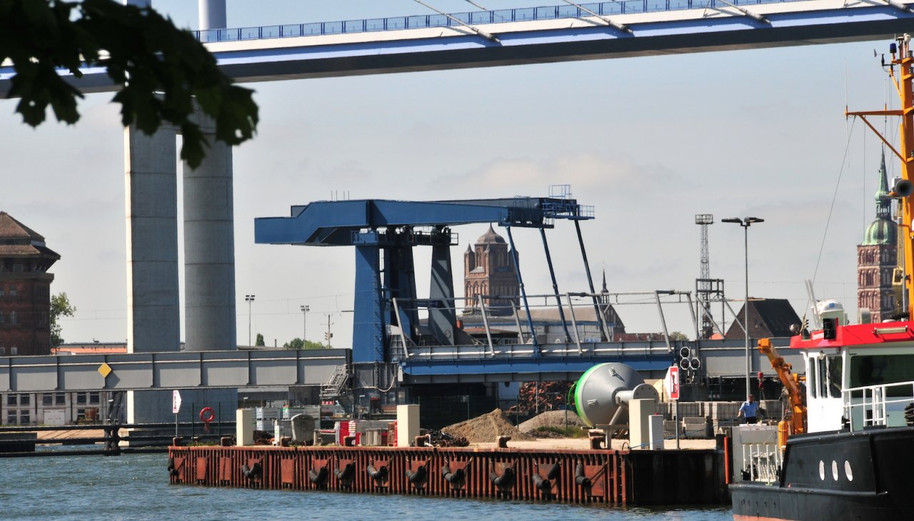 Stralsund Ziegelgrabenbrücke, © Tourismuszentrale Rügen
