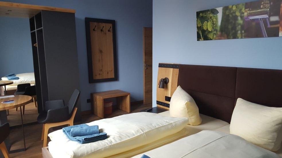 More room view in Baltic Sea Brewery Hotel // © Ostsee-Brauhaus AG Hotel More room view in Baltic Sea Brewery Hotel // © Ostsee-Brauhaus AG Hotel