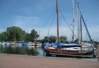 Der Yachthafen im Erholungsort M&ouml;nkebude bietet einen Rundumservice an. // &copy; Angelika Michaelis