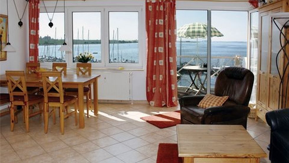 Voorbeeld van accommodatie in het flatgebouw Insel Poel, © AVIP Appartement Vermietung Insel Poel