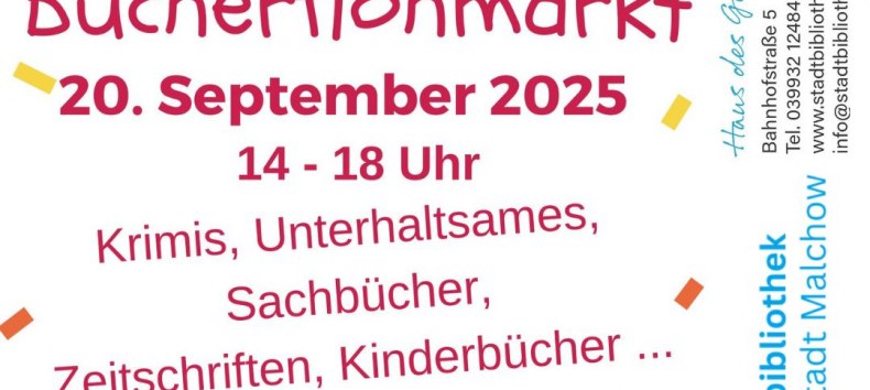 © Stadtbibliothek Malchow