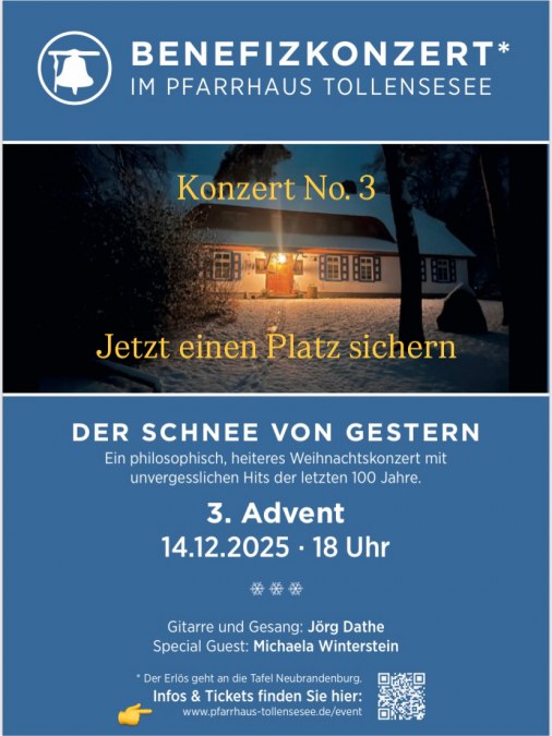 Plebania Tollensesee w śniegu, © M.Winterstein