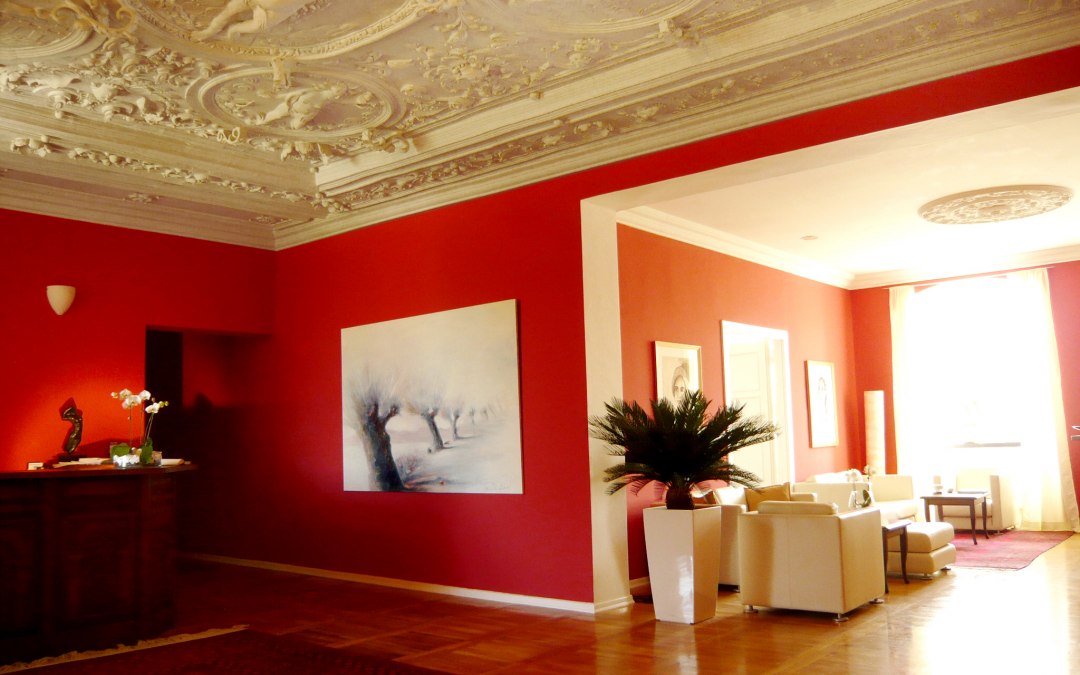 De foyer op de bovenste verdieping, © Schloss Spyker