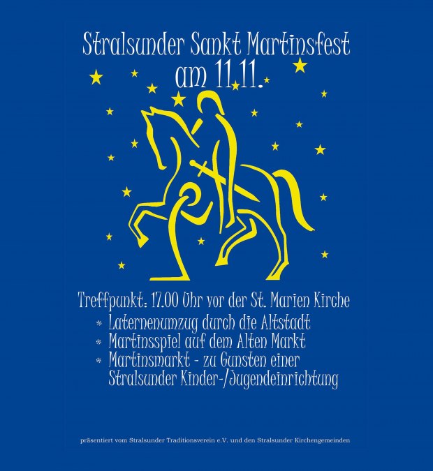 St. Martin's Day in Stralsund on November 11, 2025Give people hope - give light in the darkness!, © Stralsunder Traditionsverein e. V.