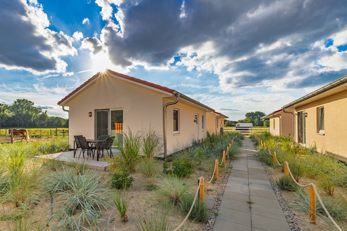 Het vakantiehuis met zonneterras // © Süß GbR Het vakantiehuis met zonneterras // © Süß GbR