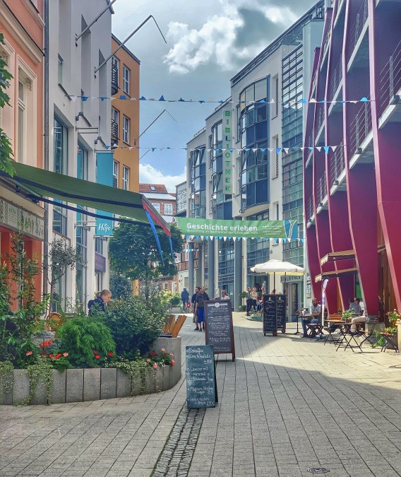 Binnenplaatsen Schwerin, © Schweriner Höfe