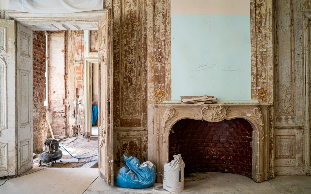 Renovatiewerkzaamheden bij kasteel Ivenack, © DOMUSImages