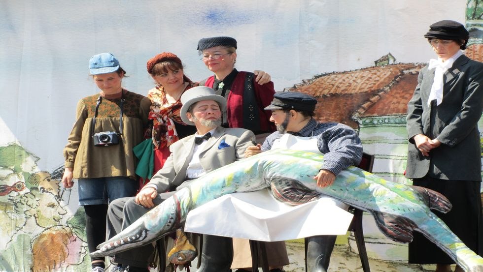 Theater for the pike festival in Teterow, © Jana Koch