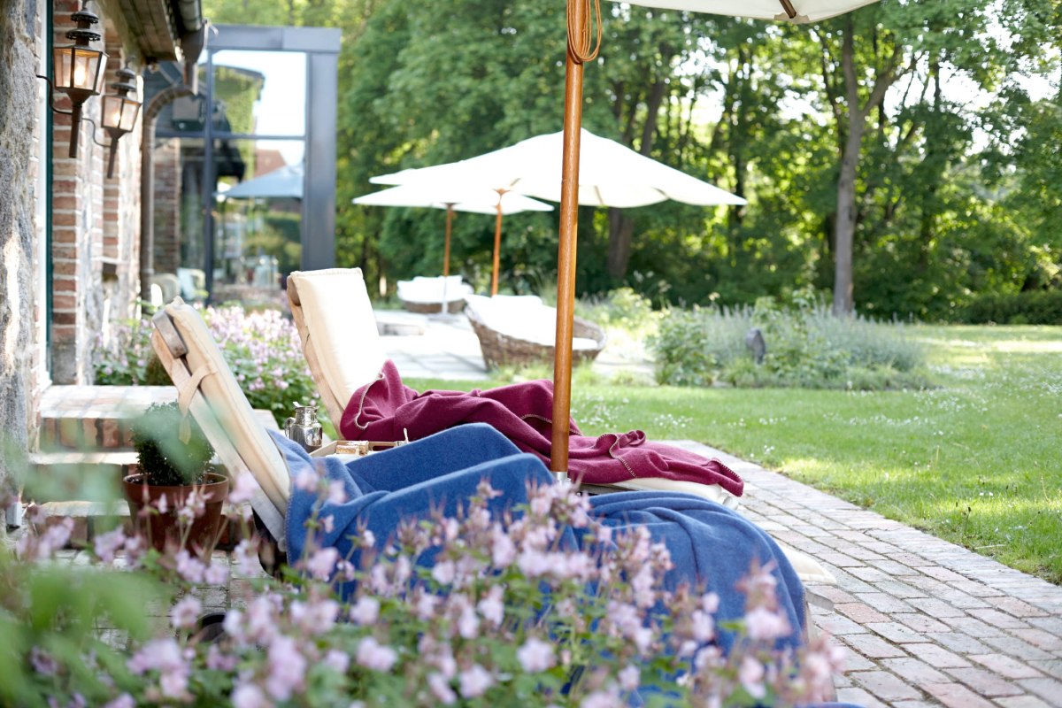 Tranquility oasis with a view to the park // © Gutshaus Stolpe Tranquility oasis with a view to the park // © Gutshaus Stolpe