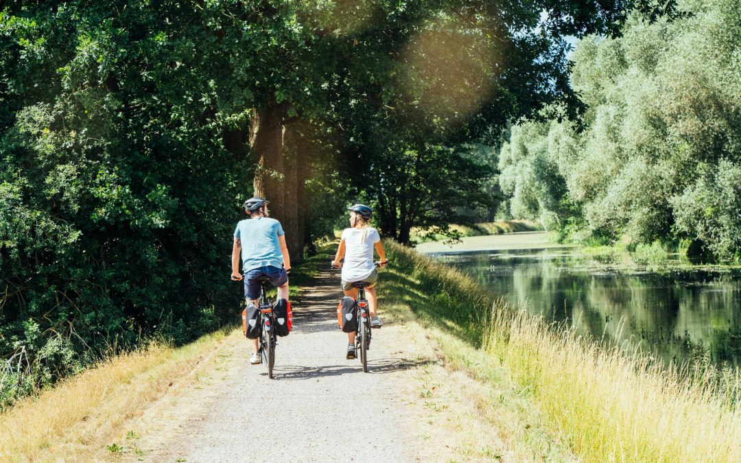 Cycle tour along the Nebel near G&uuml;strow, &copy; TMV/G&auml;nsicke