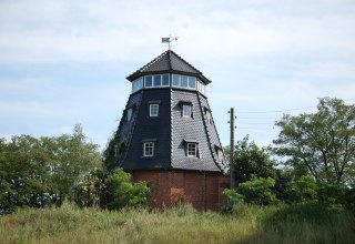 Today the Polz windmill has no more wings. // © Gabriele Skorupski Today the Polz windmill has no more wings. // © Gabriele Skorupski