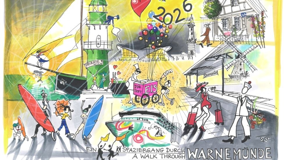 Een wandeling door Warnem&uuml;nde, &copy; sebastianstave_art