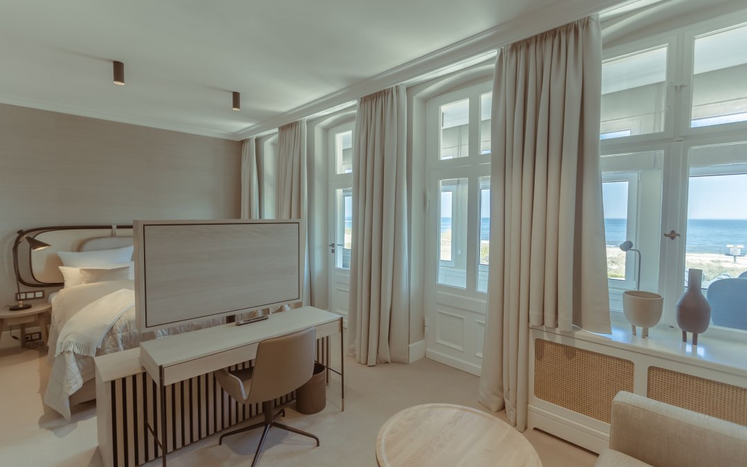 02 Juniorsuite Loggia Meerblick, © Strandhotel Ostende
