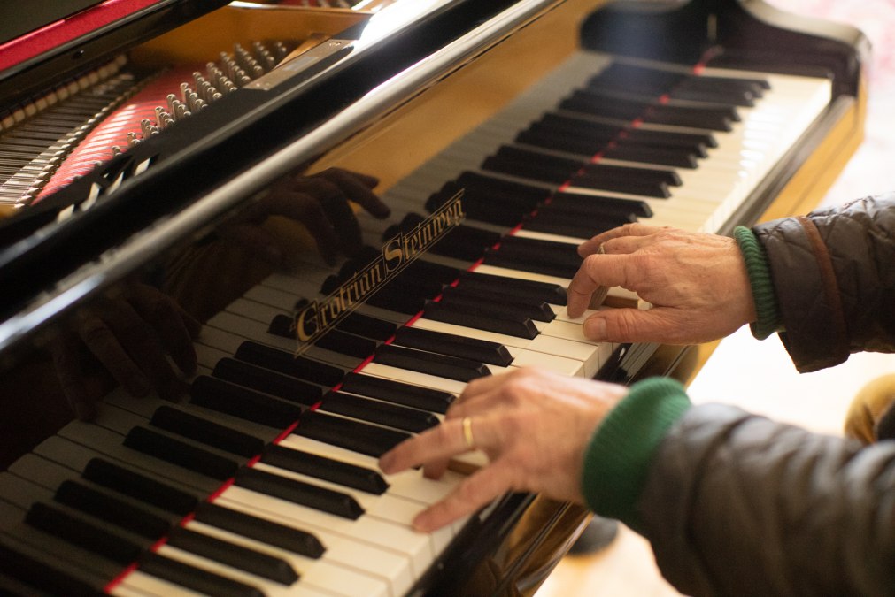 Pianino w zamku Daschow, © Andre Hamann