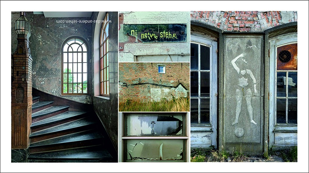 Outside and inside. Tradition and history. Mirrored and walled. Faded and blurred ... // &copy; Christine Koch