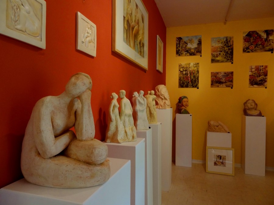 In the gallery you can see mainly paintings and sculptures, © Christine Radecke In the gallery you can see mainly paintings and sculptures, © Christine Radecke