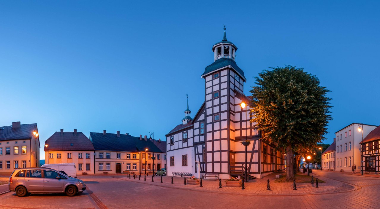 Town hall in Nowe Warpno, &copy; Pomorze Zachodnie