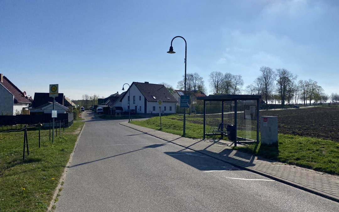 Bushalte Untergöhren, © TI Göhren-Lebbin
