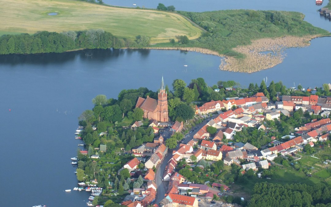 Widok z lotu ptaka Röbel/Müritz, © Jan Fencik