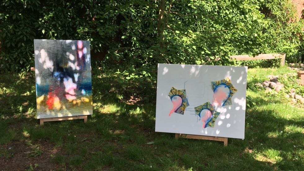 Na plaży i z rodziną pod drzewem wiśniowym, &copy; Carola R&ouml;mer