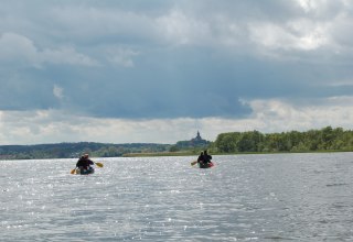 Kanus auf dem Sternberger See // © Naturpark Sternberger Seenland Kanus auf dem Sternberger See // © Naturpark Sternberger Seenland