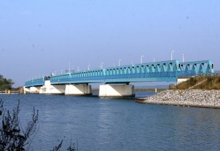 Bridge over the Peene river // &copy; Sabrina Wittkopf-Schade