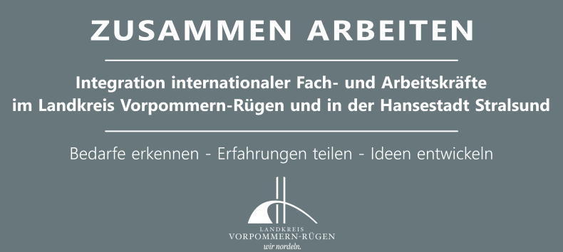 Arbejde sammen // © Landkreis Vorpommern-Rügen Arbejde sammen // © Landkreis Vorpommern-Rügen
