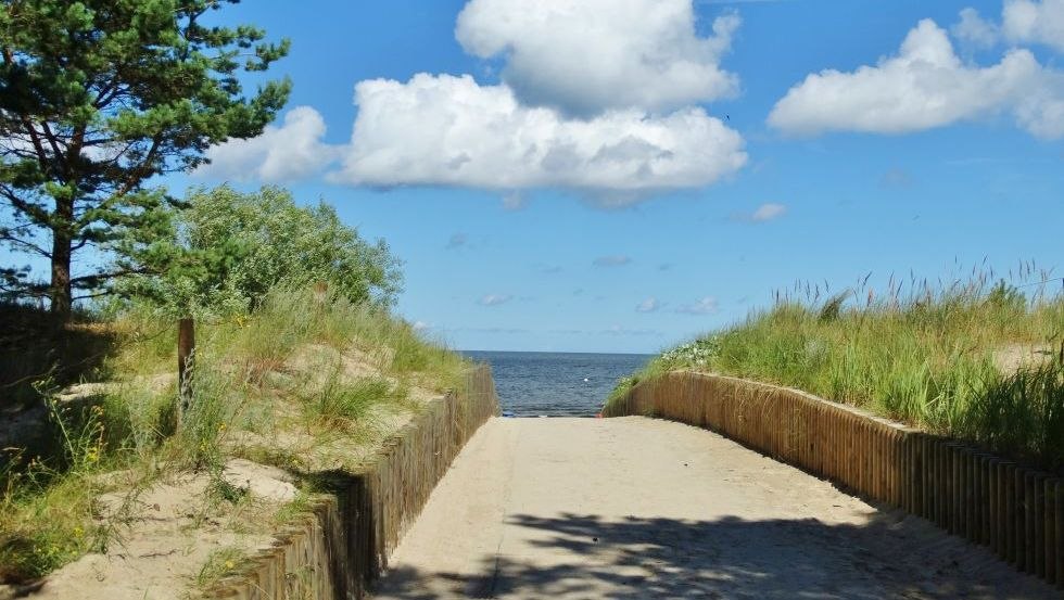 Toegang tot het strand in de kustplaats aan de Oostzee Trassenheide, © Eigenbetrieb Kurverwaltung Ostseebad Trassenheide