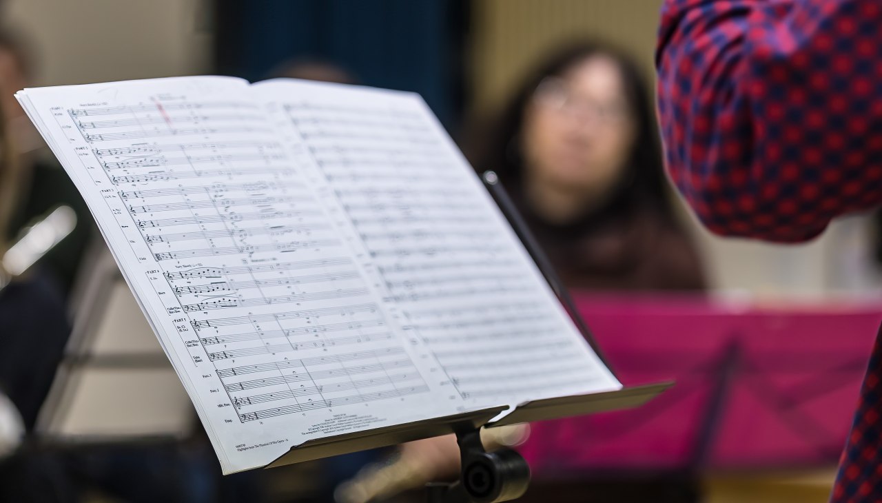 Orchesterpartitur1_WernerMusterer, © Werner Musterer