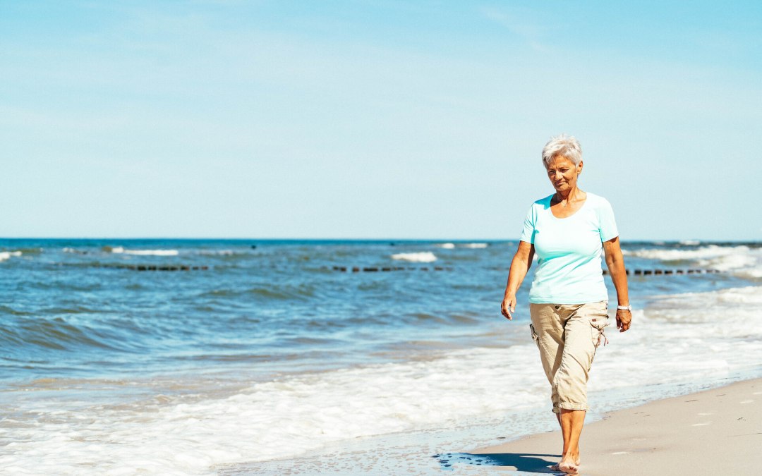 Wandeling op het strand in Zingst, © TMV/Petermann
