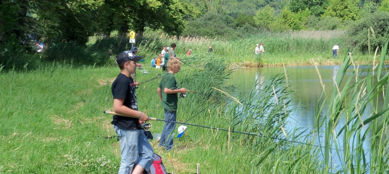 Fishing license course on the Recknitz // &copy; Anglerverein "An der Recknitz" Marlow e.V.