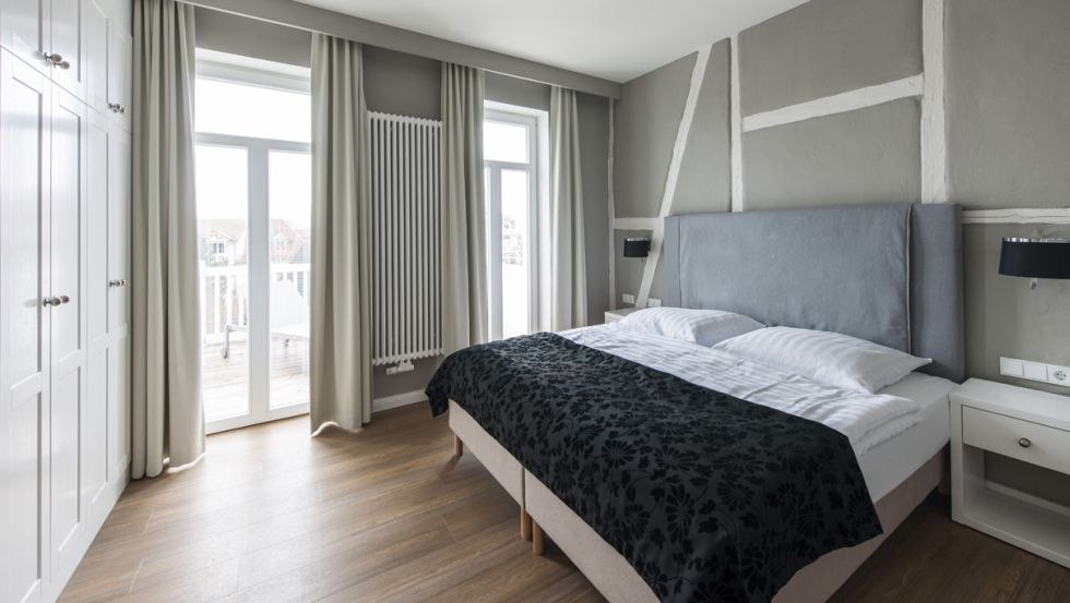 Bedroom view FeWo Villa Minerva // &copy; Villa Minerva