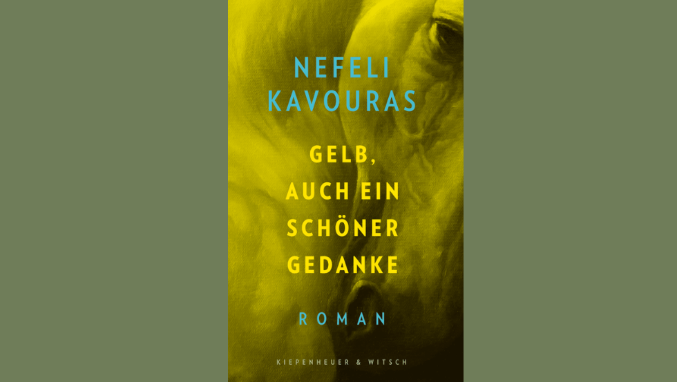 Boekomslag bedrukt met de titel en de auteur, in gele tinten. // &copy; Stadtbibliothek Stralsund